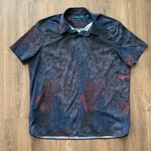 Perry Ellis - Stretch - Short Sleeve - XL